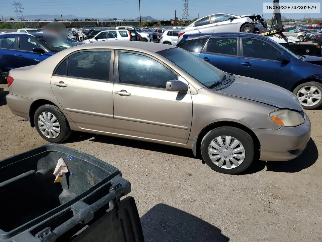 2004 Toyota Corolla Ce VIN: 1NXBR32E74Z302579 Lot: 70483014