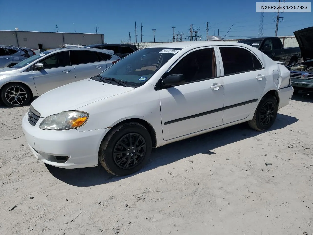 2004 Toyota Corolla Ce VIN: 1NXBR32EX4Z262823 Lot: 70502304