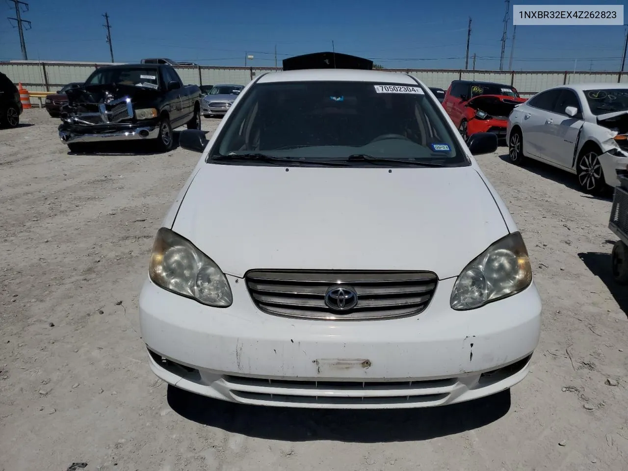 2004 Toyota Corolla Ce VIN: 1NXBR32EX4Z262823 Lot: 70502304