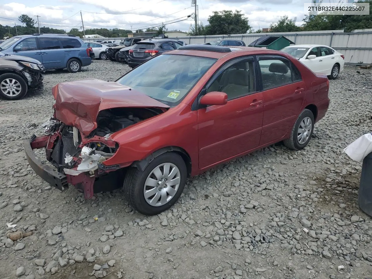 2004 Toyota Corolla Ce VIN: 2T1BR32E44C225607 Lot: 70508084