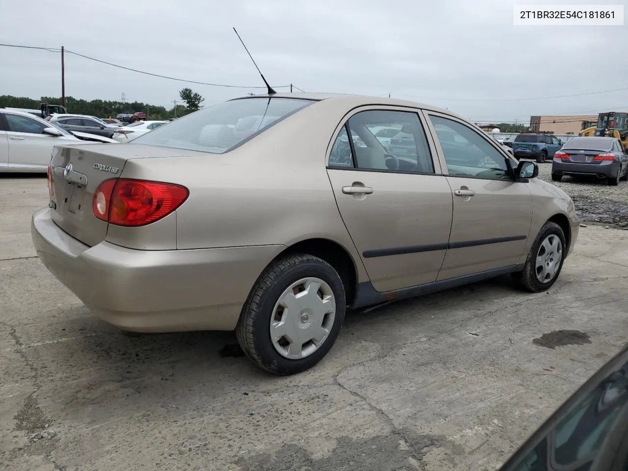 2004 Toyota Corolla Ce VIN: 2T1BR32E54C181861 Lot: 70626224