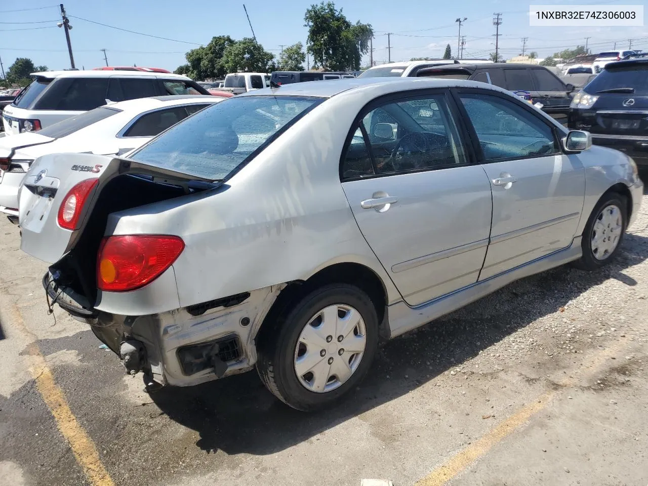 2004 Toyota Corolla Ce VIN: 1NXBR32E74Z306003 Lot: 70790224