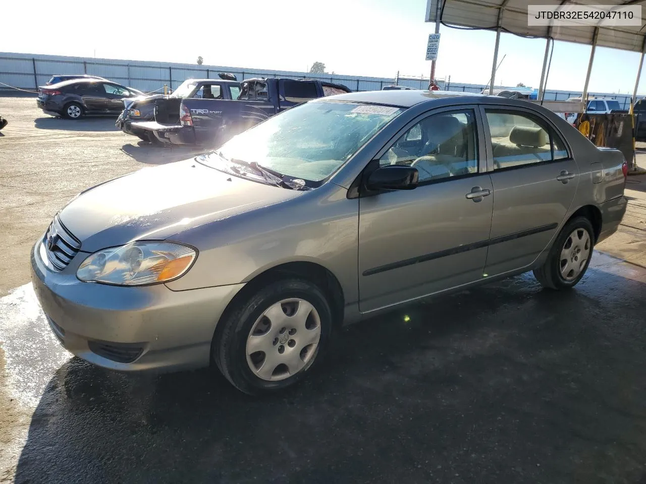 2004 Toyota Corolla Ce VIN: JTDBR32E542047110 Lot: 70890574