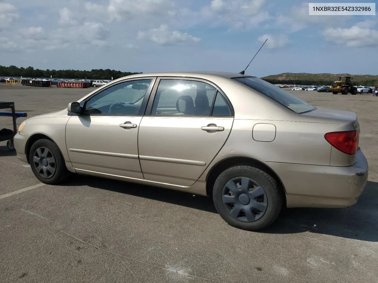 2004 Toyota Corolla Ce VIN: 1NXBR32E54Z332986 Lot: 70988214