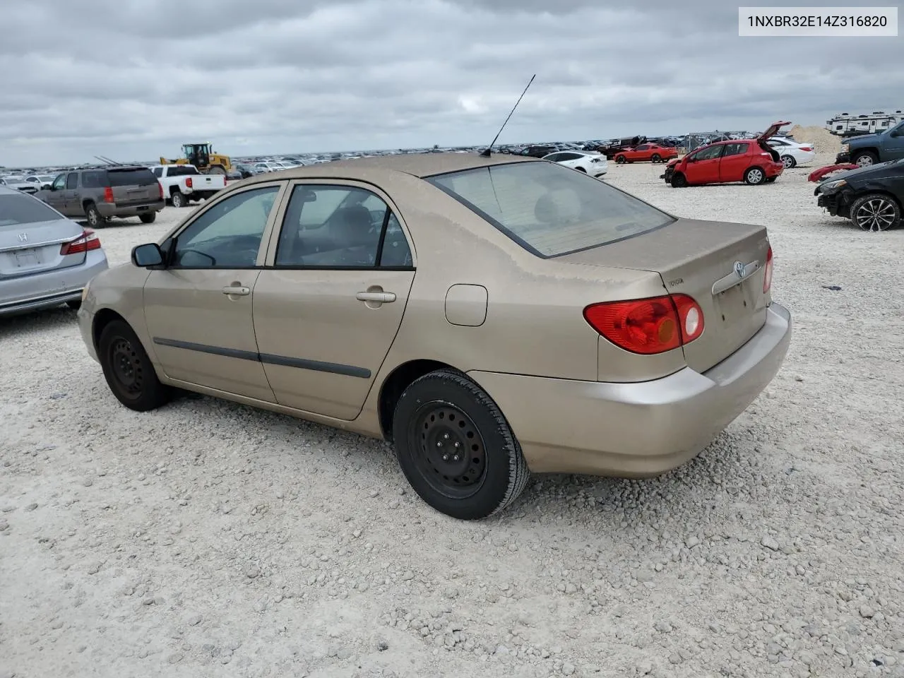 2004 Toyota Corolla Ce VIN: 1NXBR32E14Z316820 Lot: 71189314