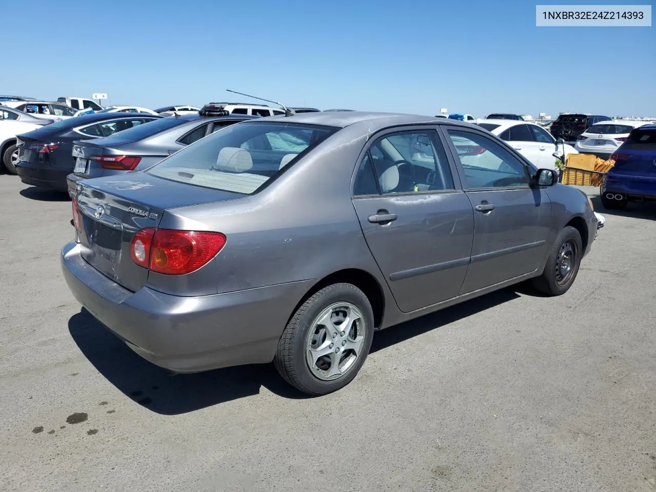 2004 Toyota Corolla Ce VIN: 1NXBR32E24Z214393 Lot: 71285514