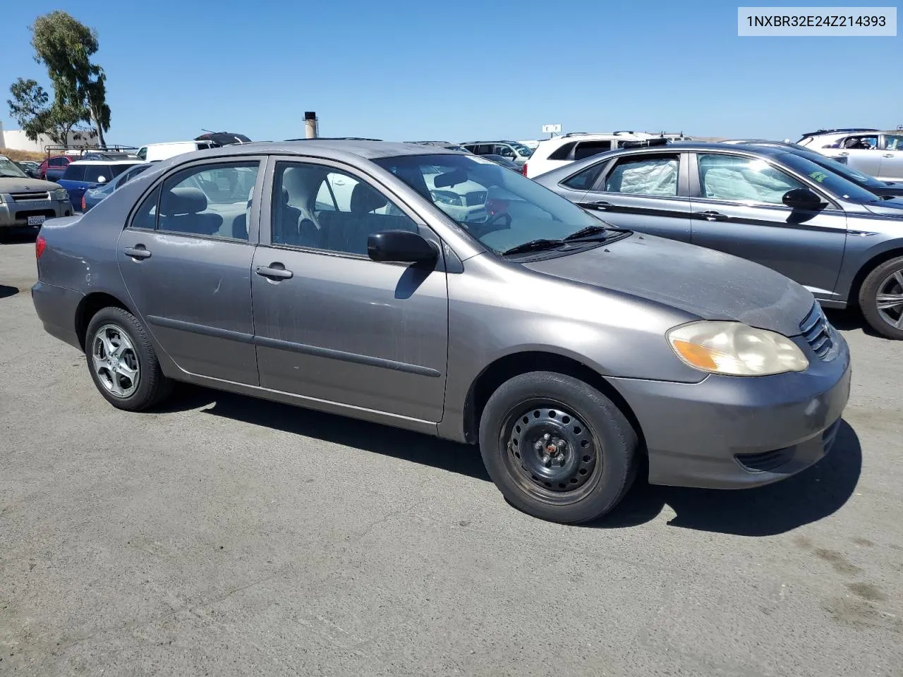 2004 Toyota Corolla Ce VIN: 1NXBR32E24Z214393 Lot: 71285514