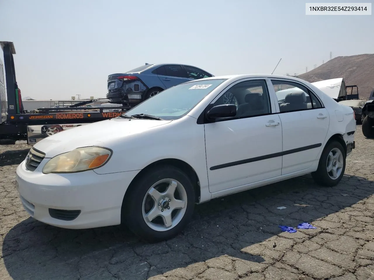 2004 Toyota Corolla Ce VIN: 1NXBR32E54Z293414 Lot: 71294784