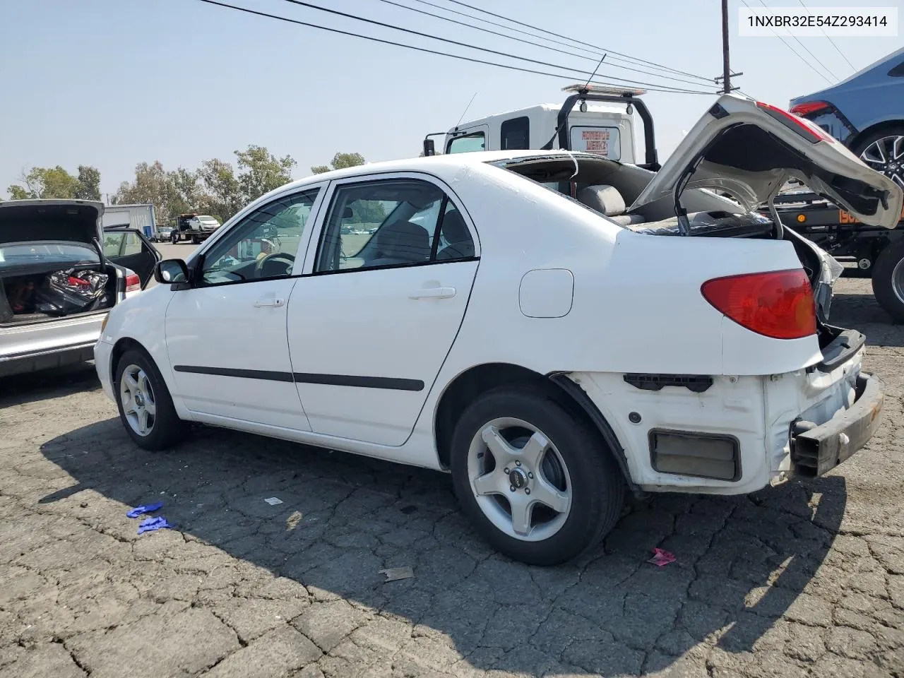 2004 Toyota Corolla Ce VIN: 1NXBR32E54Z293414 Lot: 71294784