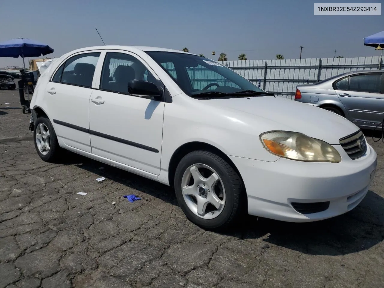 2004 Toyota Corolla Ce VIN: 1NXBR32E54Z293414 Lot: 71294784