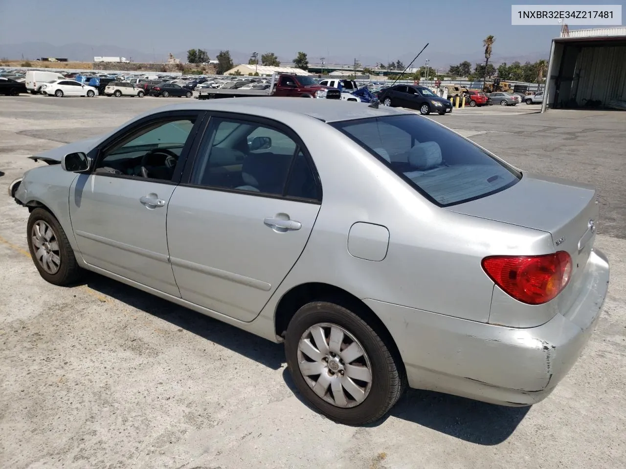 2004 Toyota Corolla Ce VIN: 1NXBR32E34Z217481 Lot: 71319404