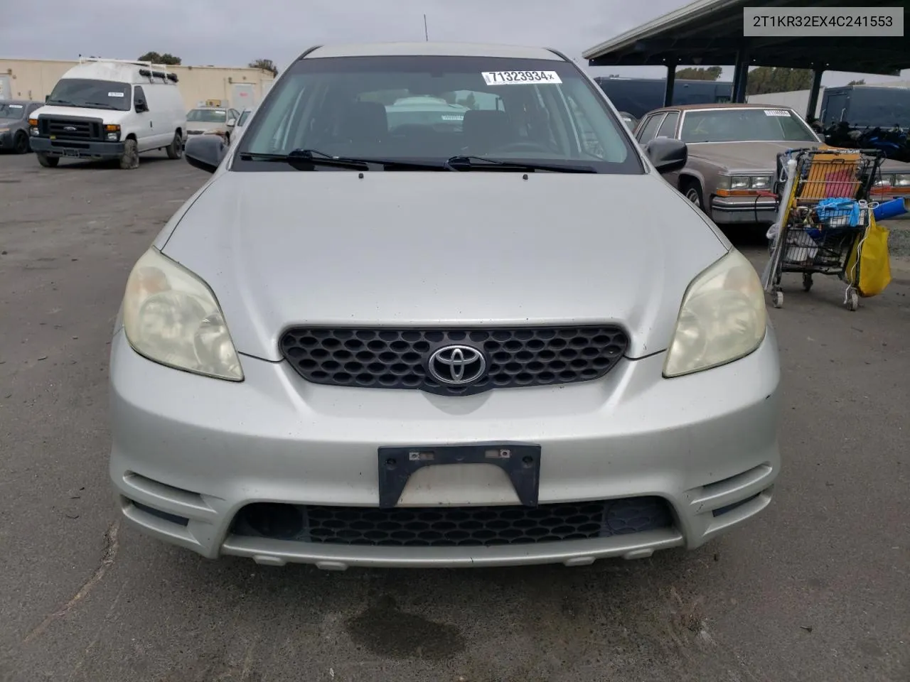 2004 Toyota Corolla Matrix Xr VIN: 2T1KR32EX4C241553 Lot: 71323934