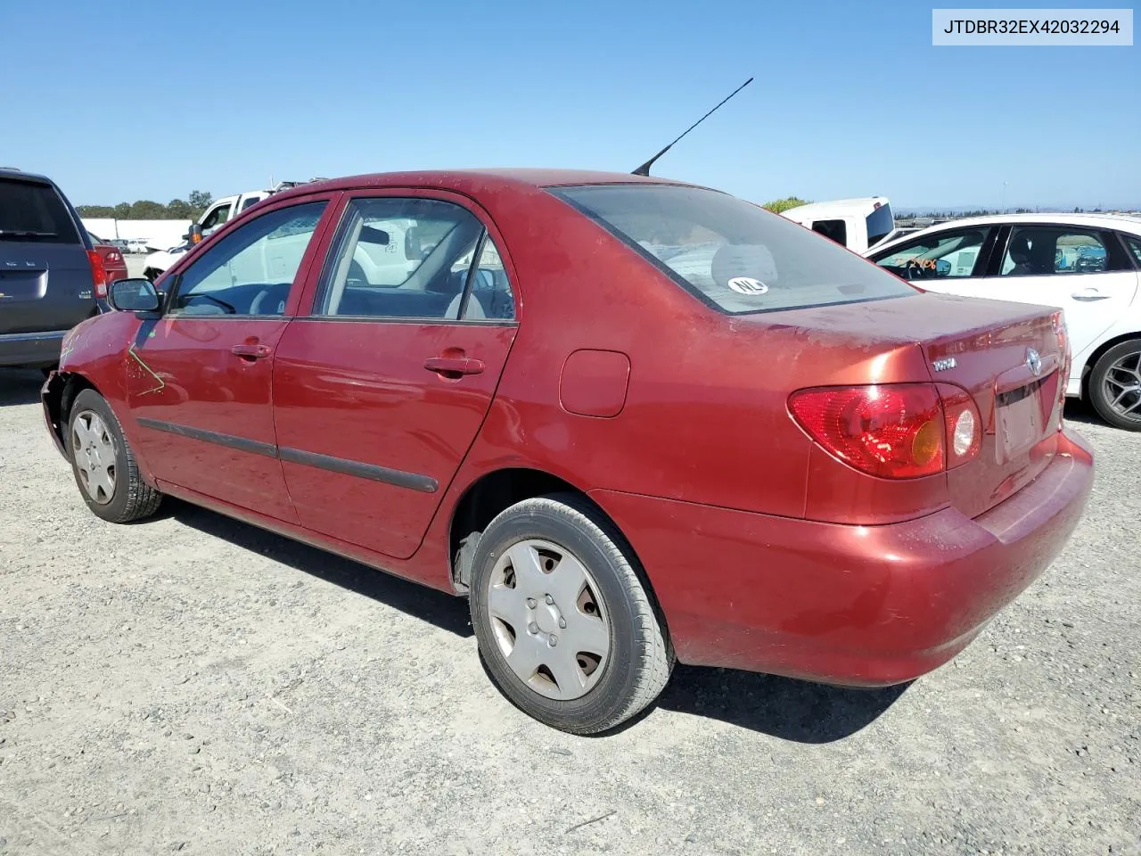 2004 Toyota Corolla Ce VIN: JTDBR32EX42032294 Lot: 71626464