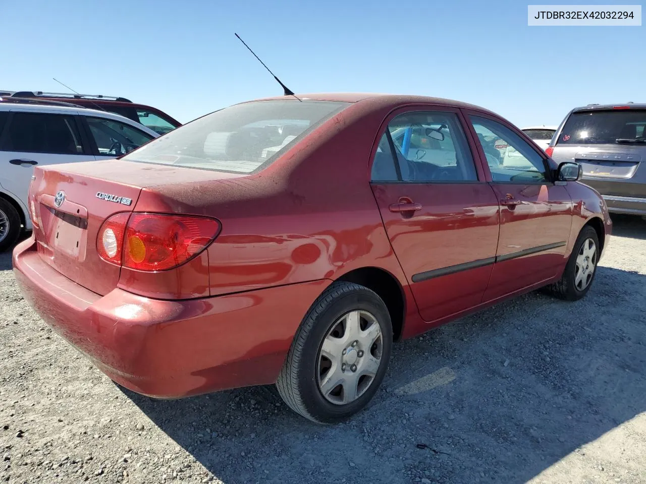 2004 Toyota Corolla Ce VIN: JTDBR32EX42032294 Lot: 71626464