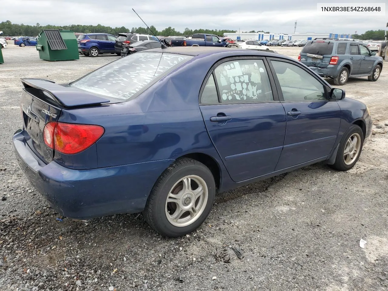 2004 Toyota Corolla Ce VIN: 1NXBR38E54Z268648 Lot: 72008004