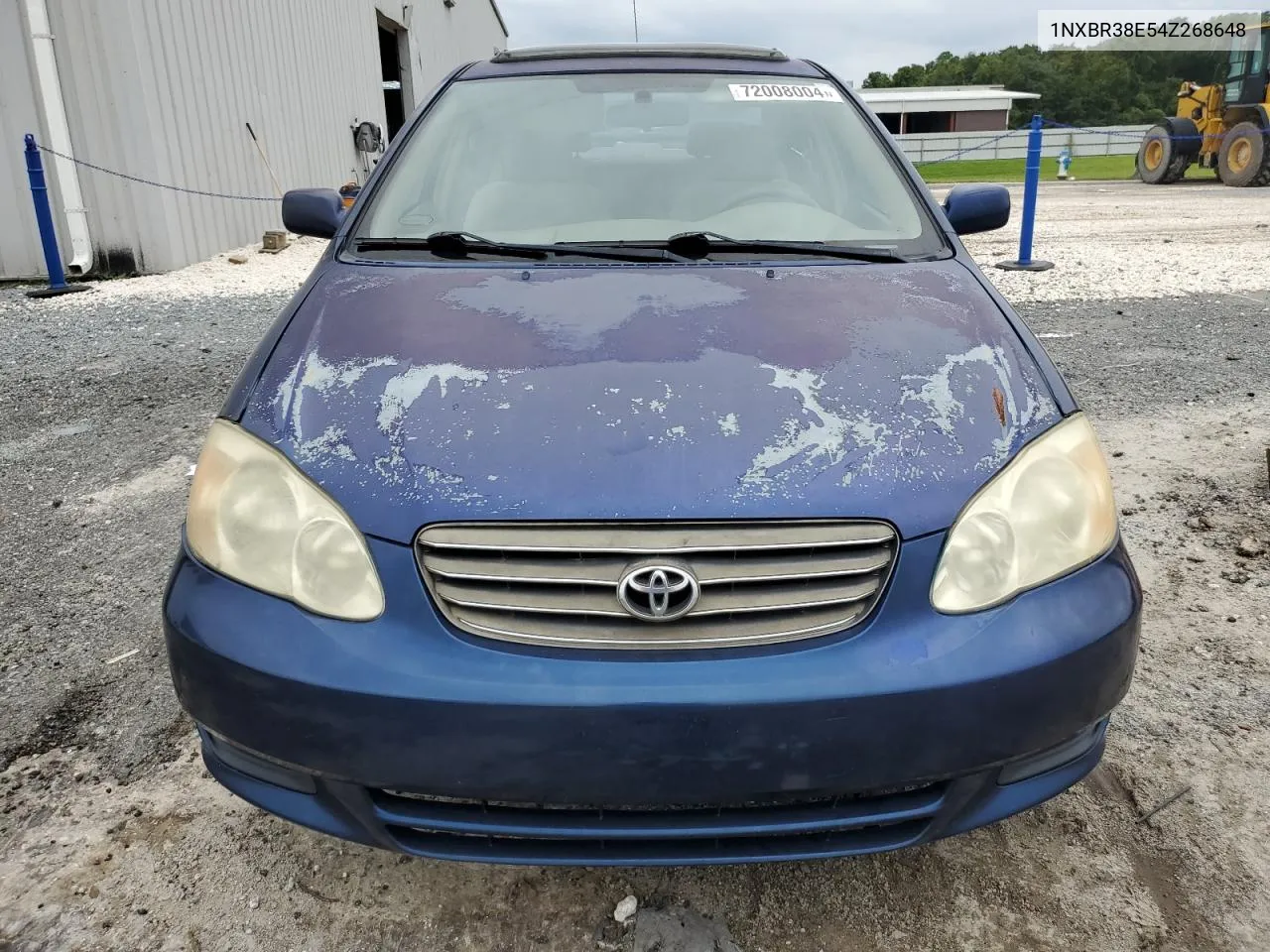 2004 Toyota Corolla Ce VIN: 1NXBR38E54Z268648 Lot: 72008004