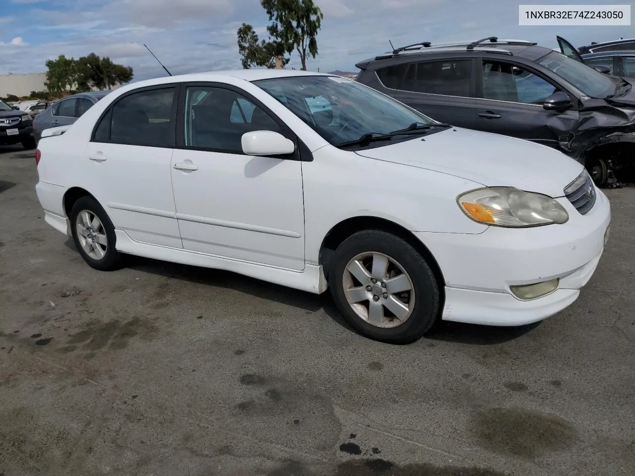 2004 Toyota Corolla Ce VIN: 1NXBR32E74Z243050 Lot: 72093084