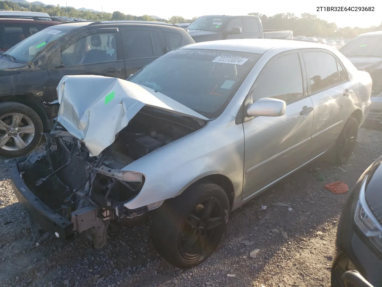 2004 Toyota Corolla Ce VIN: 2T1BR32E64C293682 Lot: 72272024