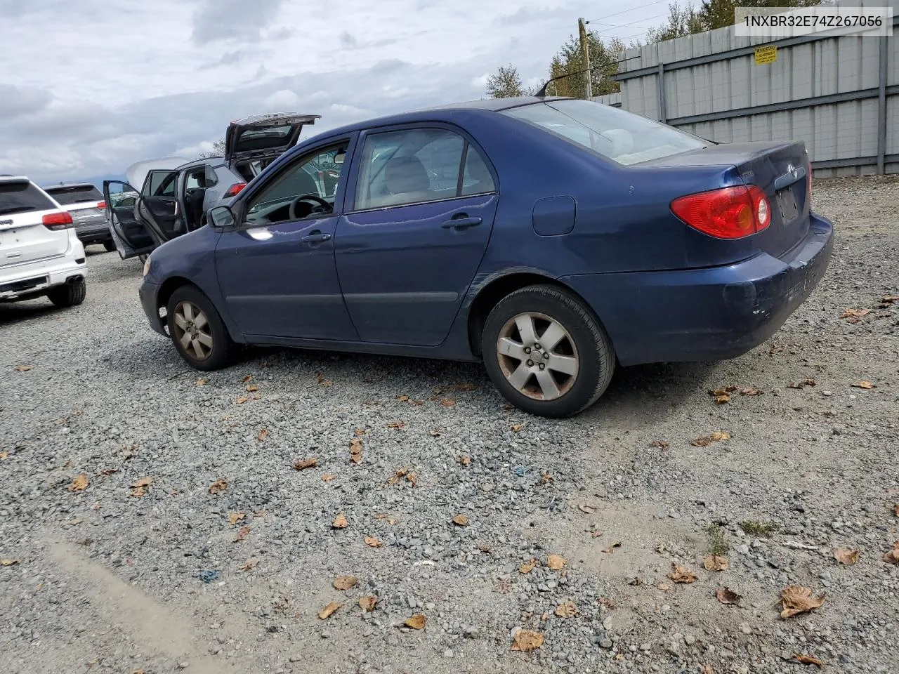 2004 Toyota Corolla Ce VIN: 1NXBR32E74Z267056 Lot: 72580634