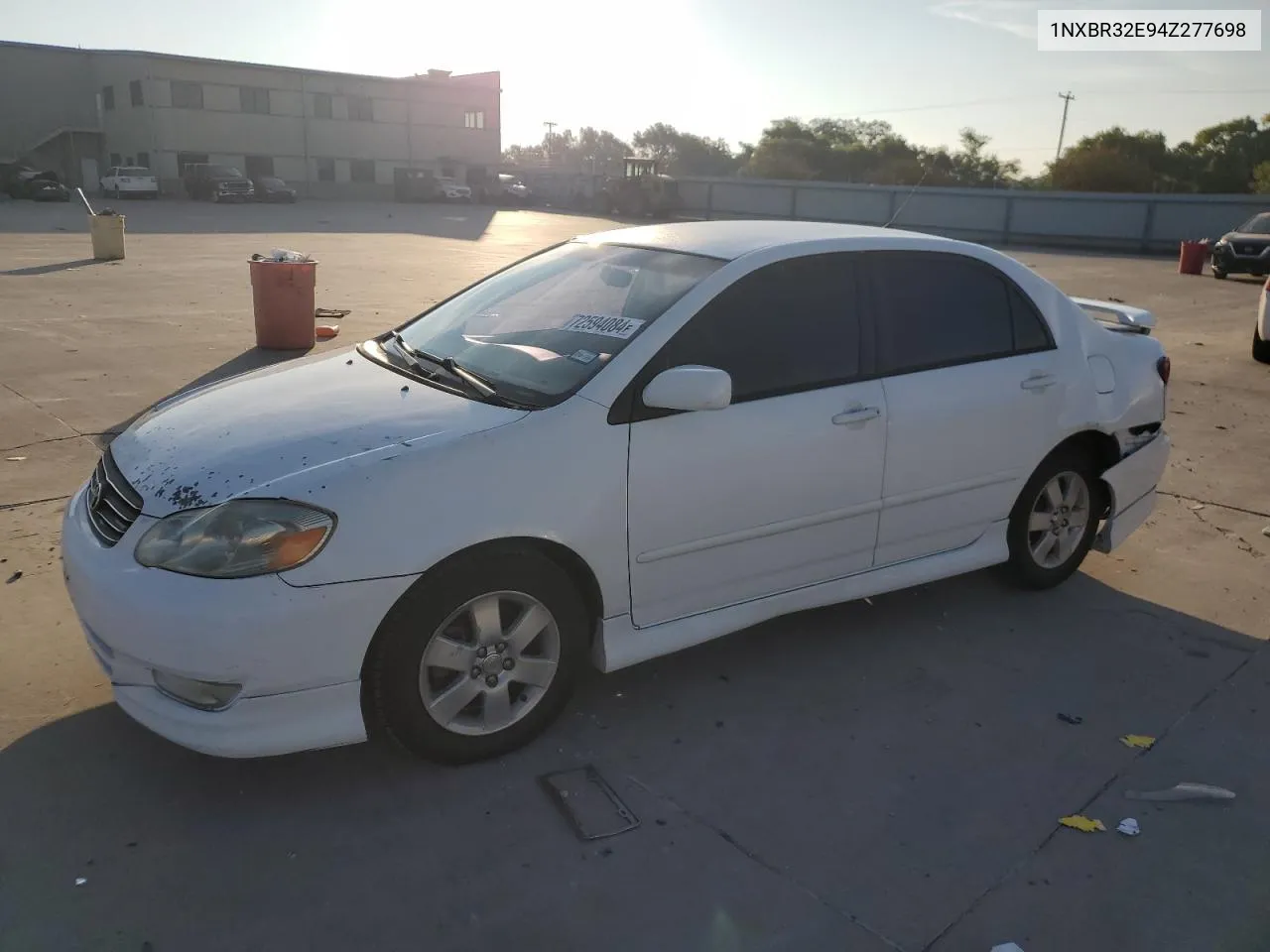 2004 Toyota Corolla Ce VIN: 1NXBR32E94Z277698 Lot: 72594084