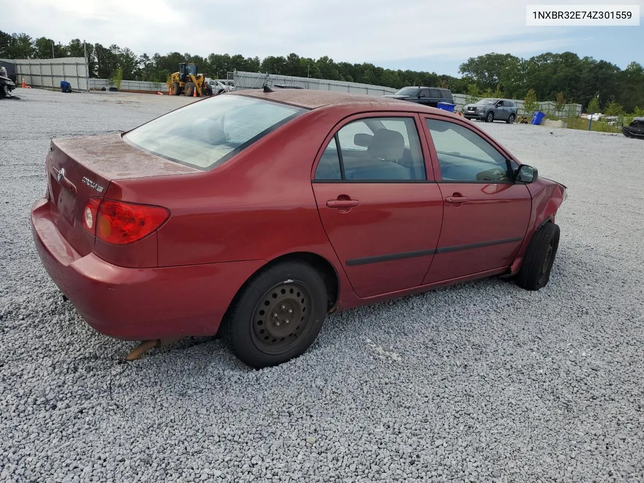 2004 Toyota Corolla Ce VIN: 1NXBR32E74Z301559 Lot: 72892434