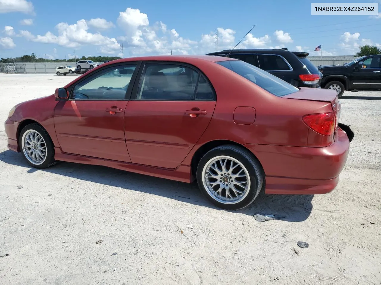 2004 Toyota Corolla Ce VIN: 1NXBR32EX4Z264152 Lot: 72921684