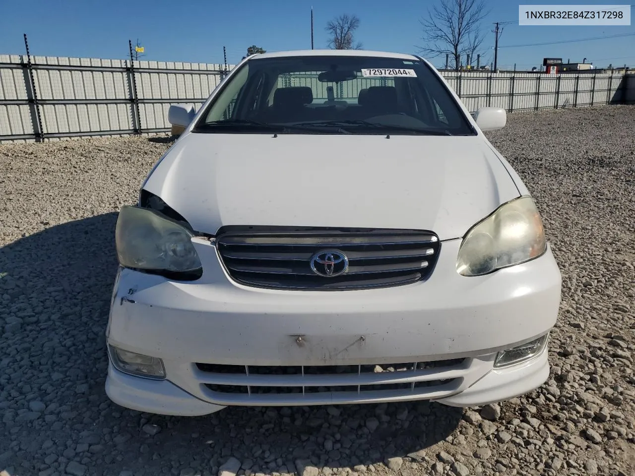 1NXBR32E84Z317298 2004 Toyota Corolla Ce