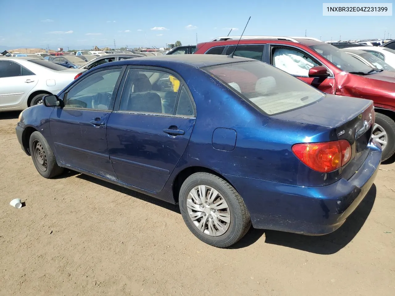 2004 Toyota Corolla Ce VIN: 1NXBR32E04Z231399 Lot: 73364174