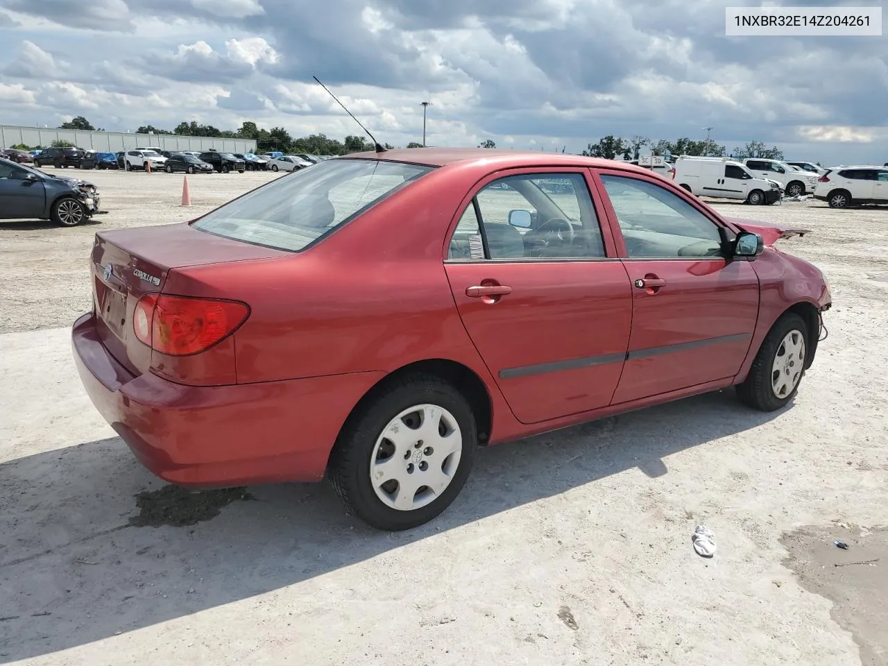 2004 Toyota Corolla Ce VIN: 1NXBR32E14Z204261 Lot: 74055664