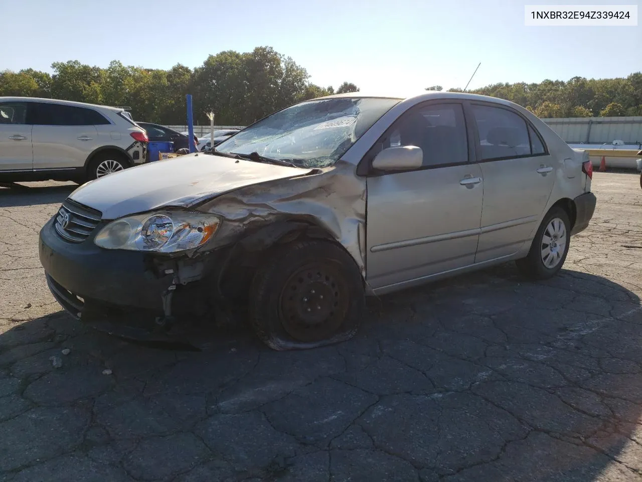 2004 Toyota Corolla Ce VIN: 1NXBR32E94Z339424 Lot: 74609674