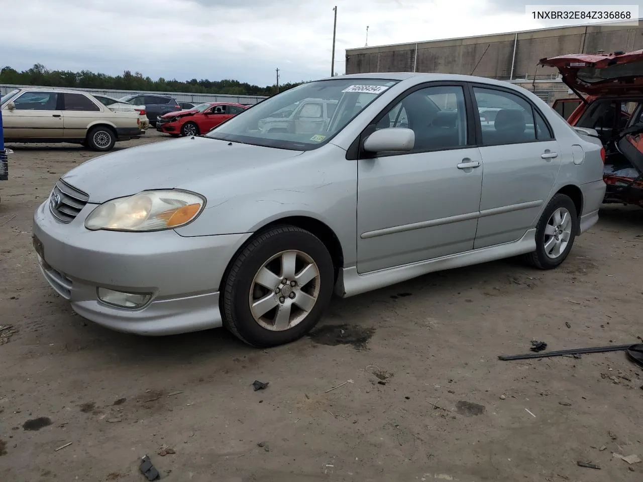 2004 Toyota Corolla Ce VIN: 1NXBR32E84Z336868 Lot: 74668494