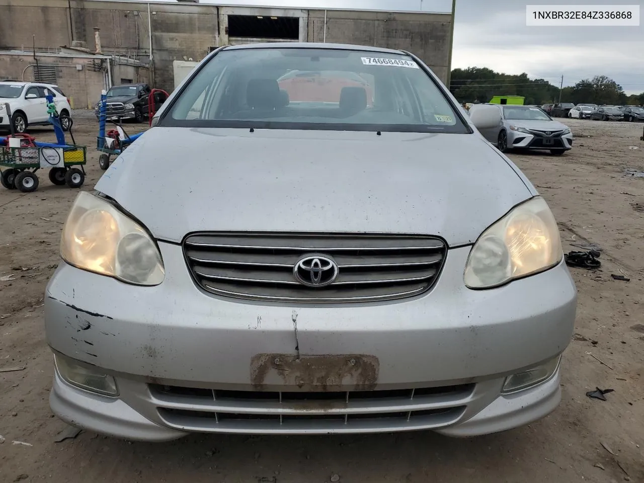 2004 Toyota Corolla Ce VIN: 1NXBR32E84Z336868 Lot: 74668494