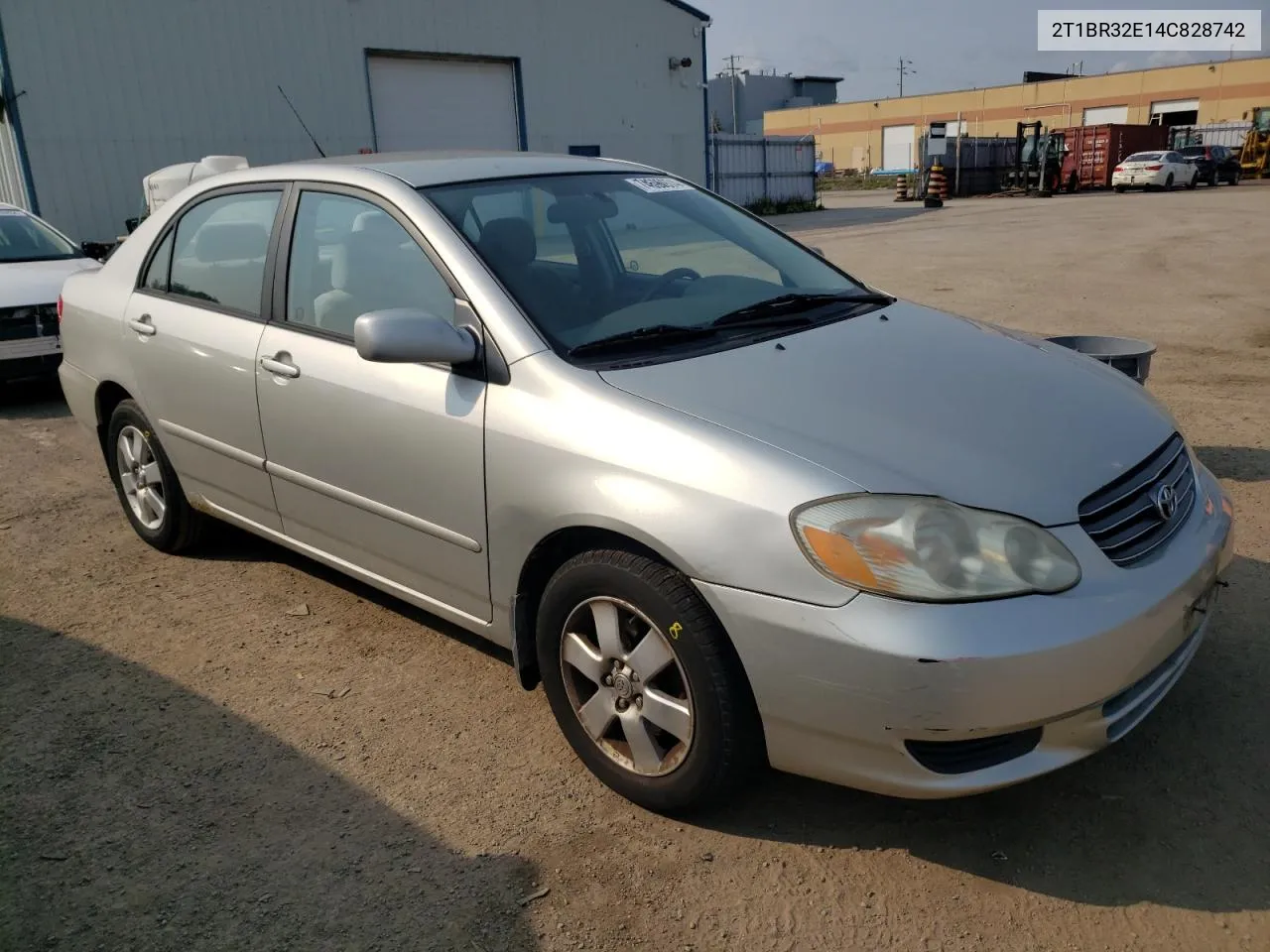 2004 Toyota Corolla Ce VIN: 2T1BR32E14C828742 Lot: 74690974