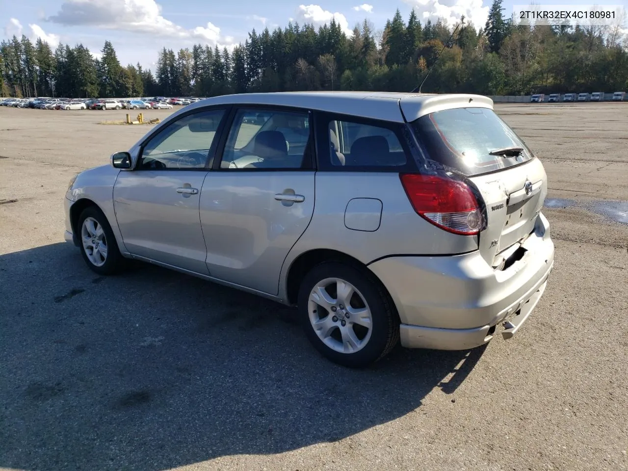 2004 Toyota Corolla Matrix Xr VIN: 2T1KR32EX4C180981 Lot: 75050544