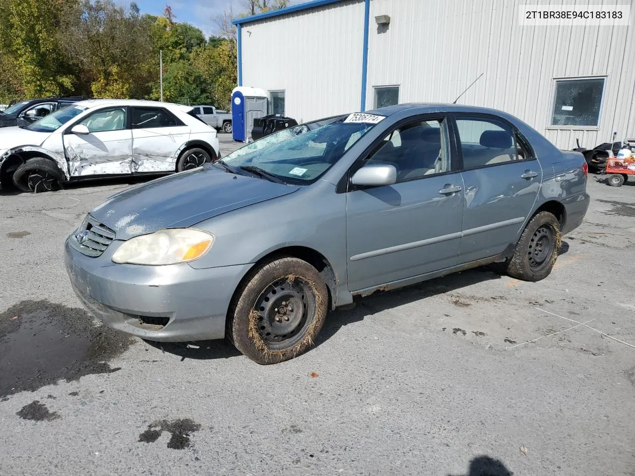 2004 Toyota Corolla Ce VIN: 2T1BR38E94C183183 Lot: 75306774