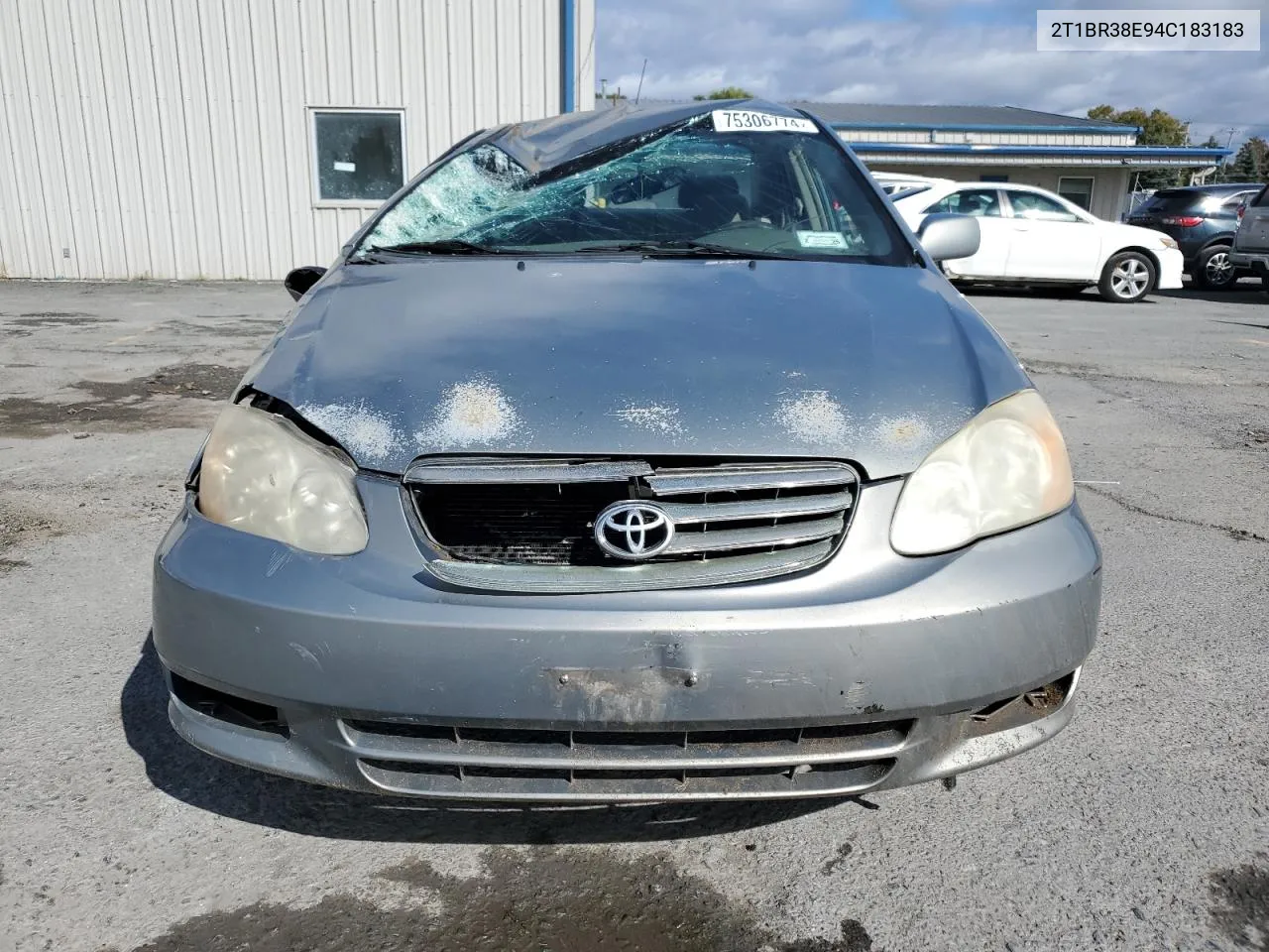 2004 Toyota Corolla Ce VIN: 2T1BR38E94C183183 Lot: 75306774