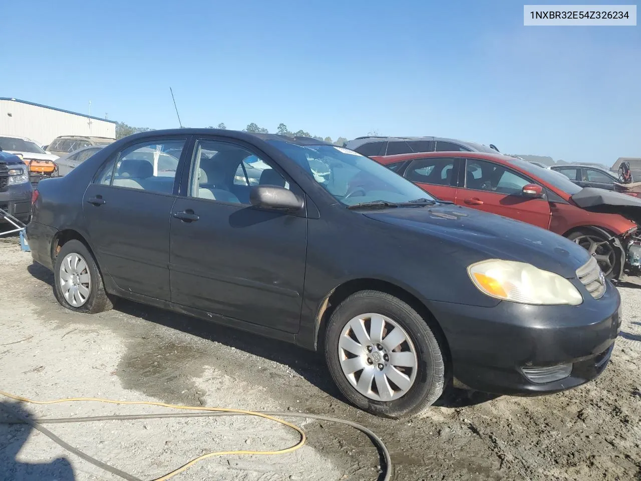 2004 Toyota Corolla Ce VIN: 1NXBR32E54Z326234 Lot: 75530654