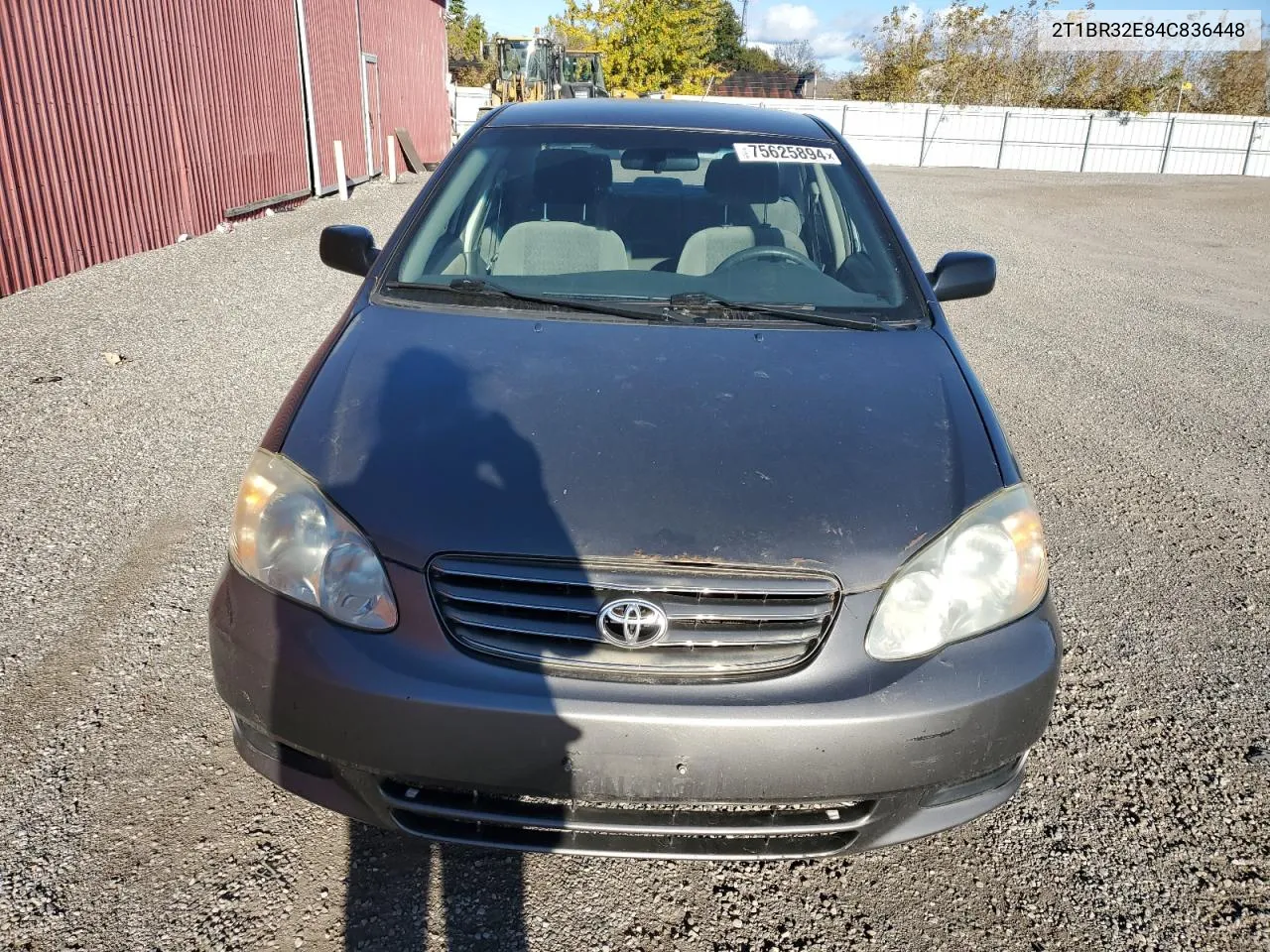 2004 Toyota Corolla Ce VIN: 2T1BR32E84C836448 Lot: 75625894