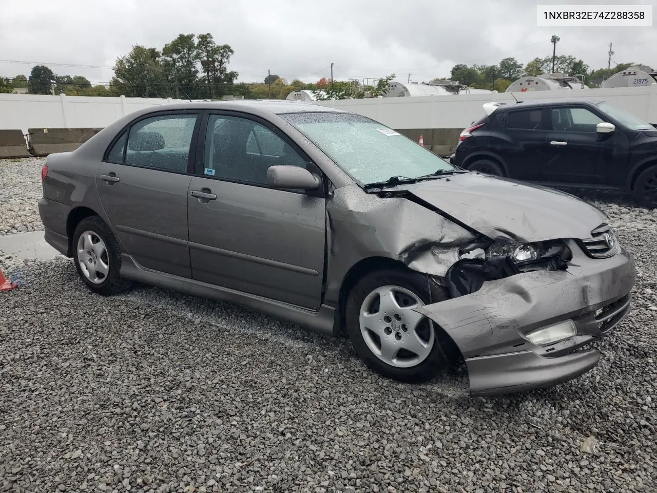 2004 Toyota Corolla Ce VIN: 1NXBR32E74Z288358 Lot: 75762974