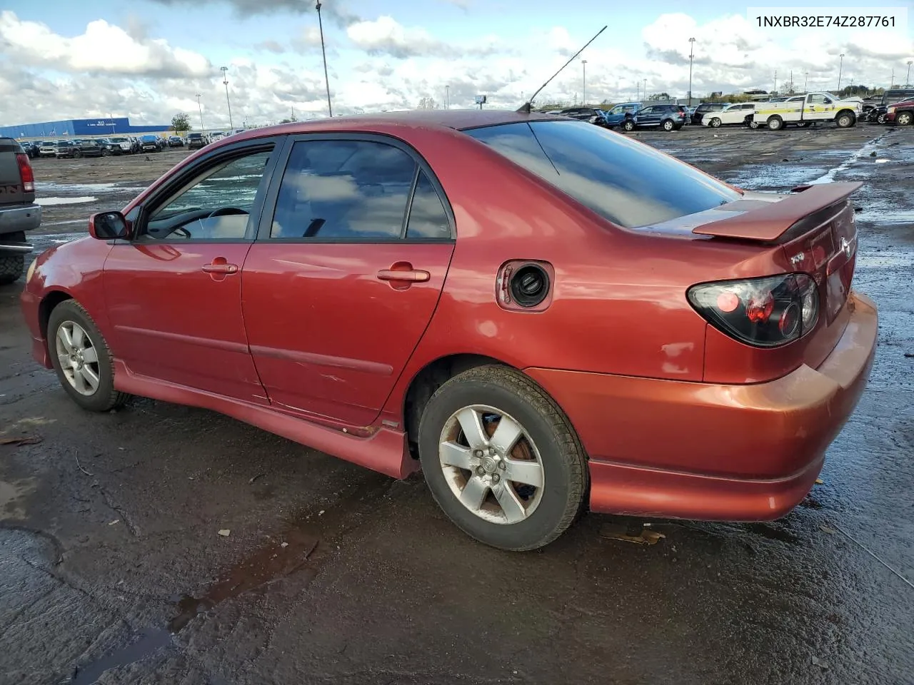 2004 Toyota Corolla Ce VIN: 1NXBR32E74Z287761 Lot: 75871924