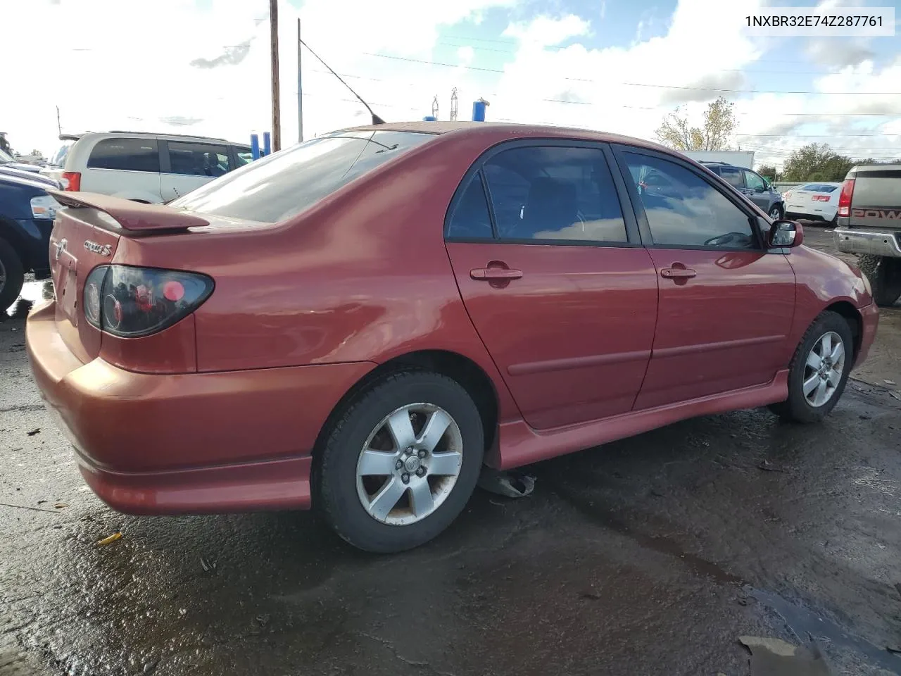 2004 Toyota Corolla Ce VIN: 1NXBR32E74Z287761 Lot: 75871924