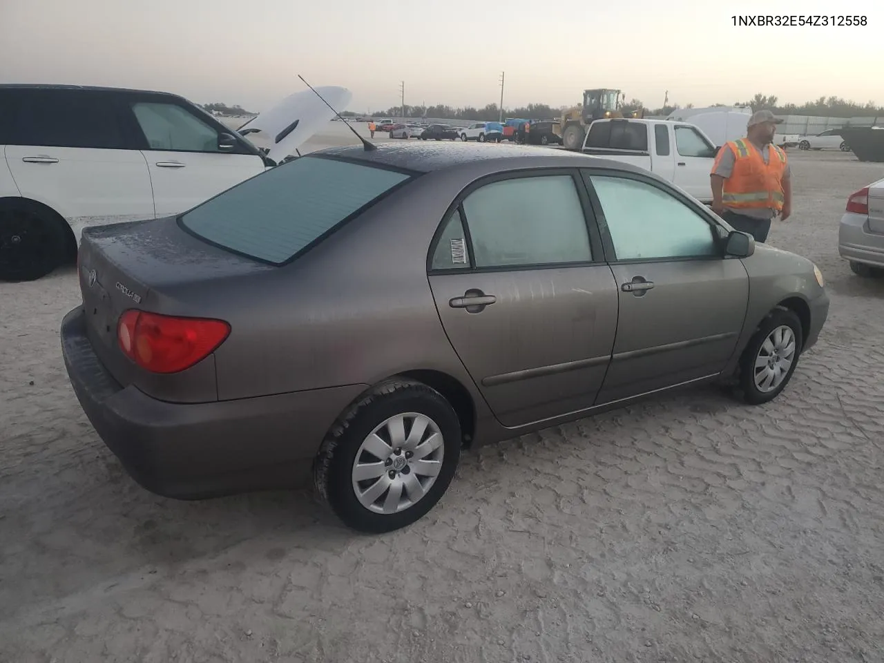 2004 Toyota Corolla Ce VIN: 1NXBR32E54Z312558 Lot: 75878624