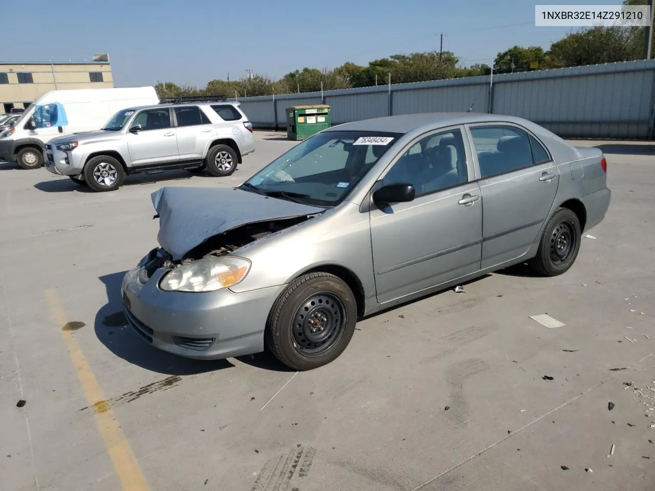 2004 Toyota Corolla Ce VIN: 1NXBR32E14Z291210 Lot: 76348454