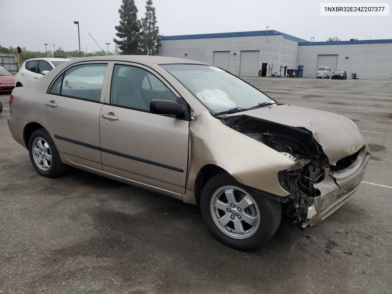 2004 Toyota Corolla Ce VIN: 1NXBR32E24Z207377 Lot: 76518314