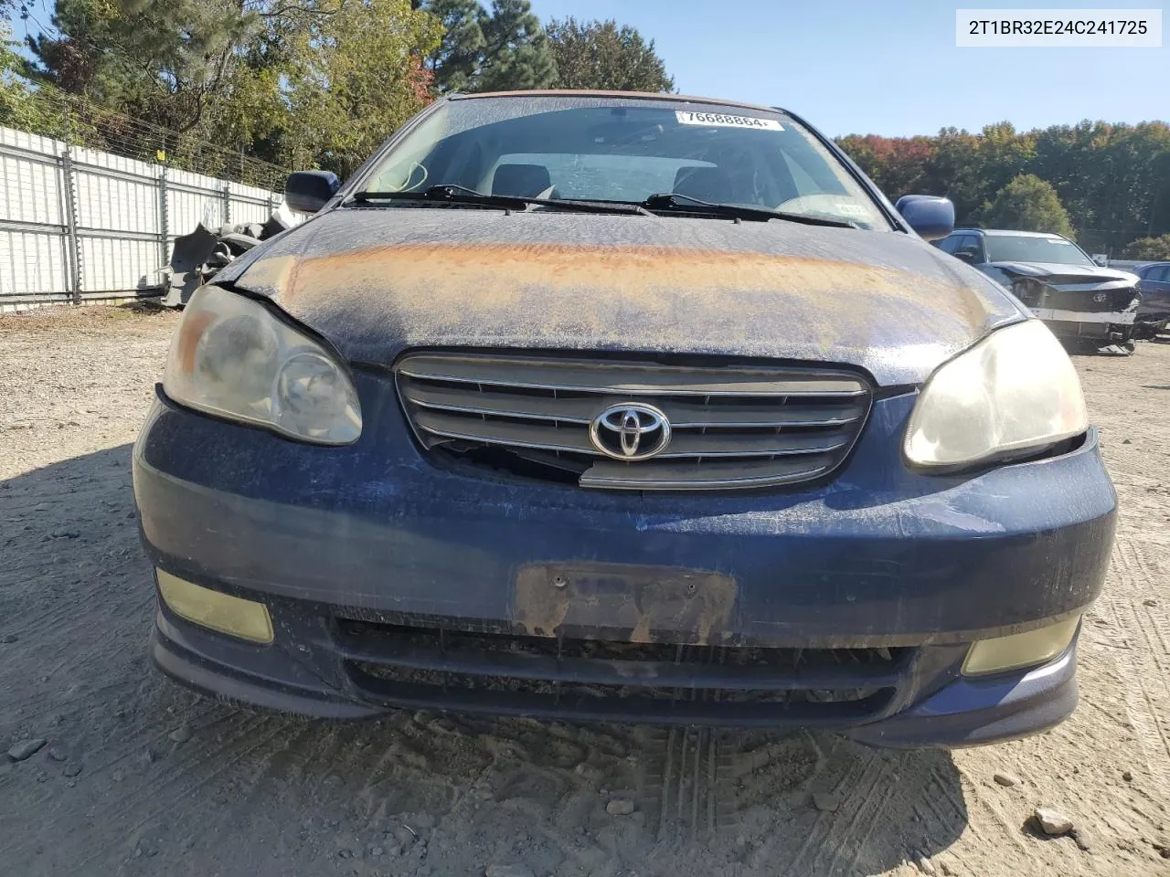 2004 Toyota Corolla Ce VIN: 2T1BR32E24C241725 Lot: 76688864