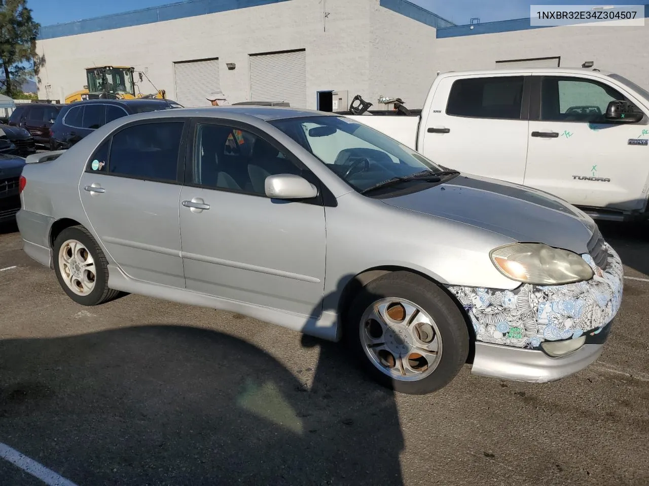 2004 Toyota Corolla Ce VIN: 1NXBR32E34Z304507 Lot: 77179514