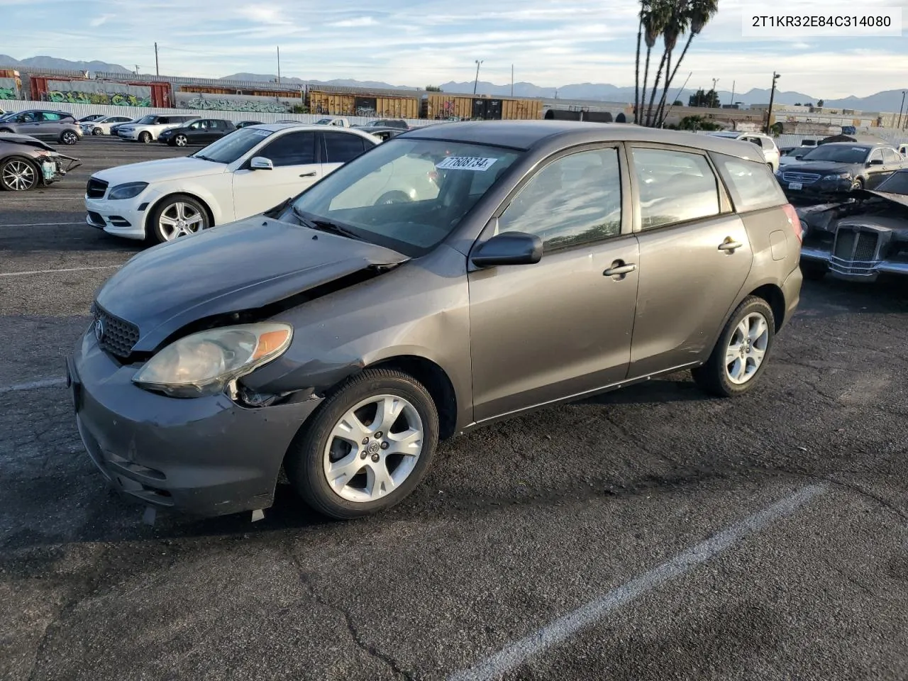 2004 Toyota Corolla Matrix Xr VIN: 2T1KR32E84C314080 Lot: 77608734