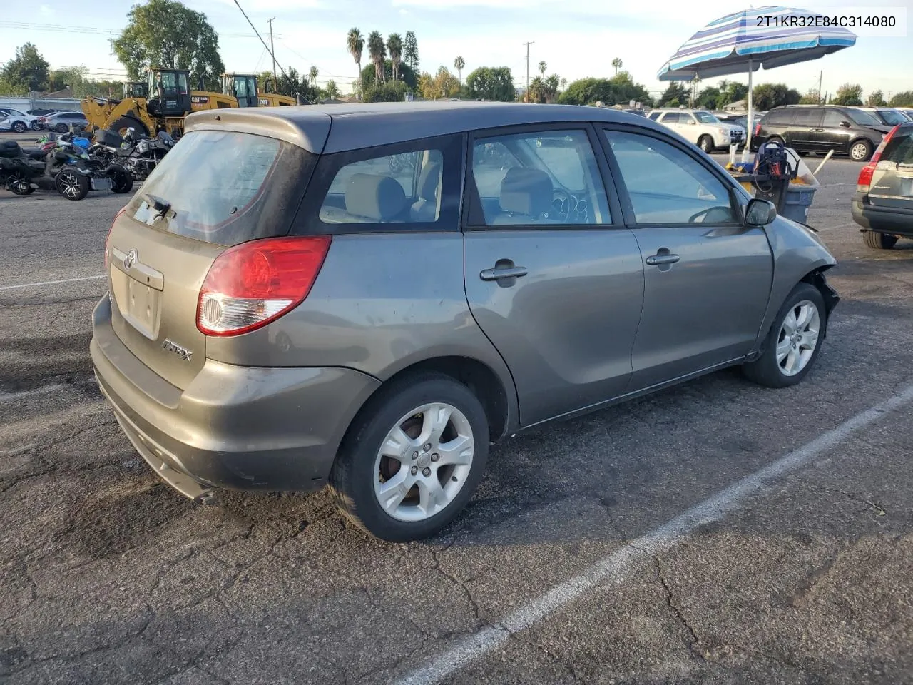 2004 Toyota Corolla Matrix Xr VIN: 2T1KR32E84C314080 Lot: 77608734