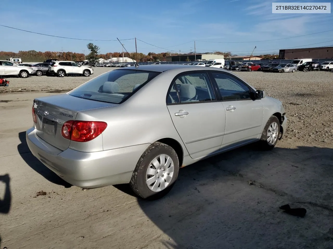 2004 Toyota Corolla Ce VIN: 2T1BR32E14C270472 Lot: 77624174