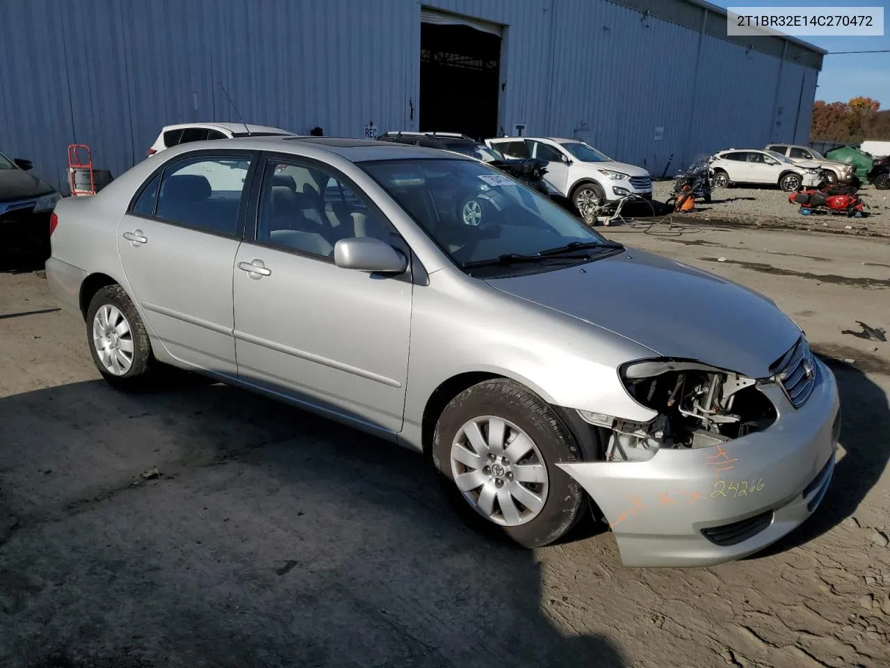 2004 Toyota Corolla Ce VIN: 2T1BR32E14C270472 Lot: 77624174